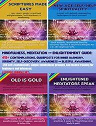 Mindfulness, Meditation & Enlightenment Set 4 in 1 Bundle 415+ Essential Meditations, guides for inner peace, happiness, self-discovery & Blissful a